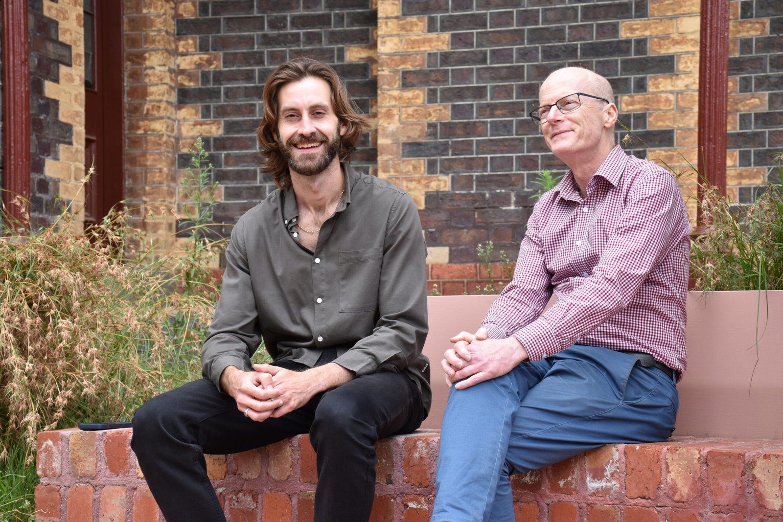 Adam Pulford Greens Candidate for Brunswick with current Greens MP for Brunswick Dr Tim Read